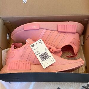 Adidas Vibrant Pink Athletic Shoes